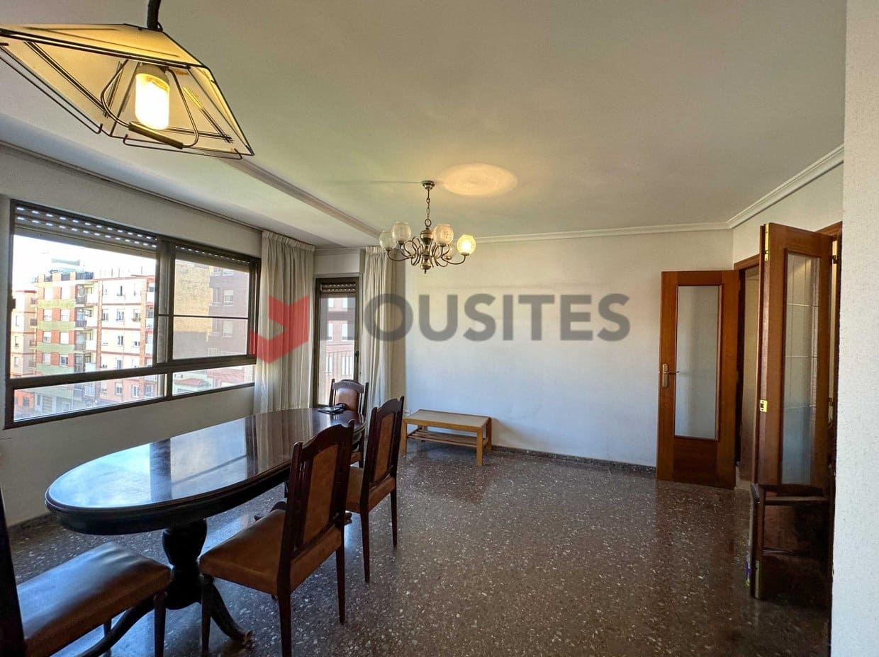 salón sin home staging virtual